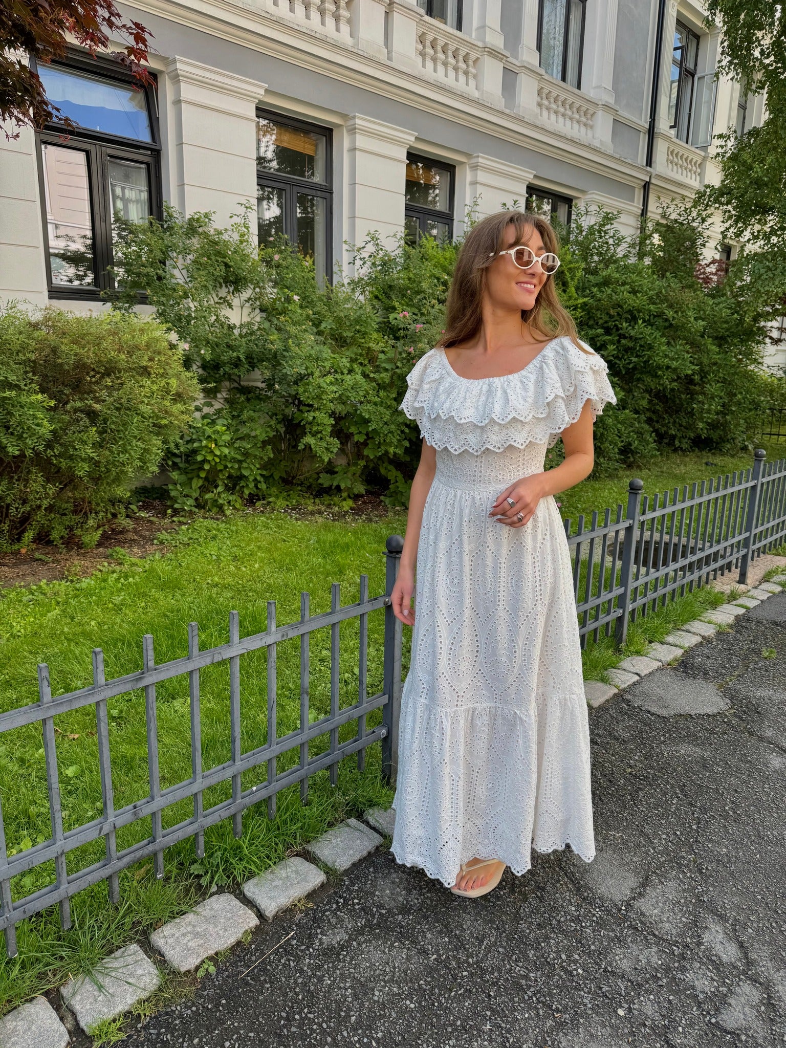 YASHOLI Long Dress - Star White